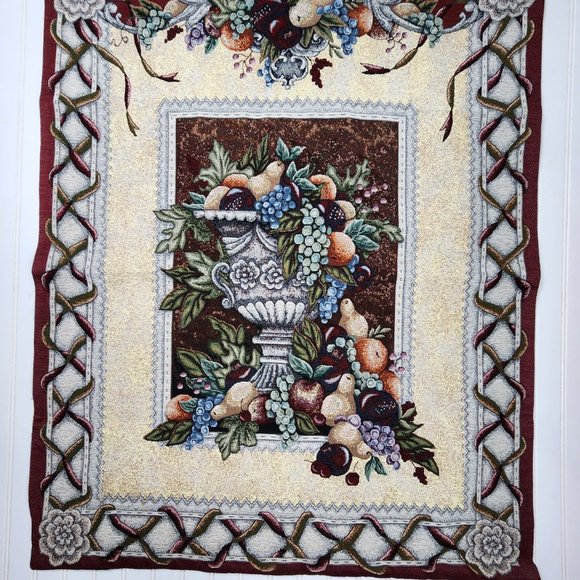 Vintage Jubilee Wall Hanging Tapestry Home Decor 35x42 in Made in USA - Picture 2 of 9